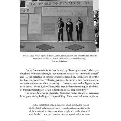 2014 Public Art Public Response Negotiating Civic Shame in Duluth Minnesota